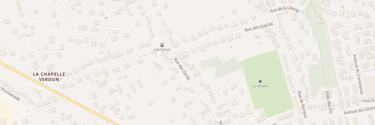 Plan du 36 Rue des Girois à Nazelles-Négron