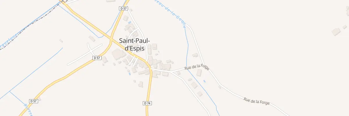 Plan du 3 Rue de la Forge à Saint-Paul-d’Espis