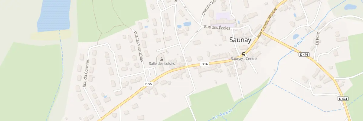 Plan du 21 Rue Camille Mortier à Saunay