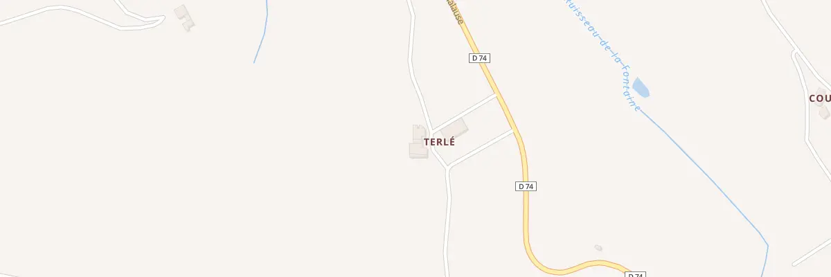 Plan du 94 Che de Terle à Saint-Paul-d’Espis