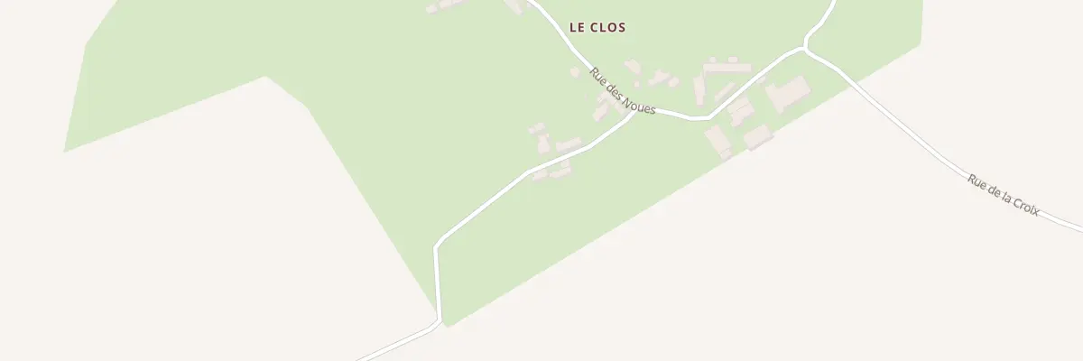 Plan du 2 Imp des Champs Clos à Vaupillon