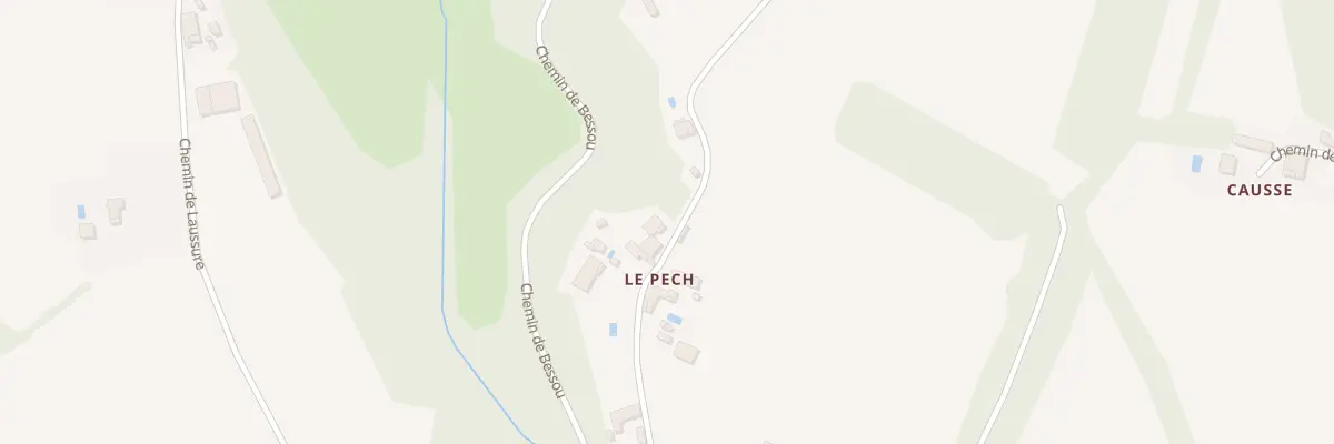 Plan du 5029 Pech à Lacour