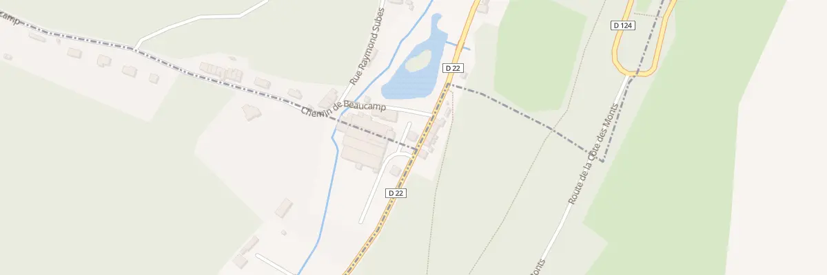 Plan du 21 Rte de Sainte-austreberthe à Sainte-Austreberthe
