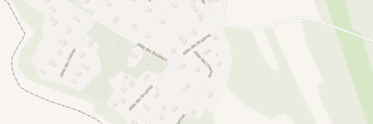 Plan du 5 All des Bruyères à Ferrières-Haut-Clocher