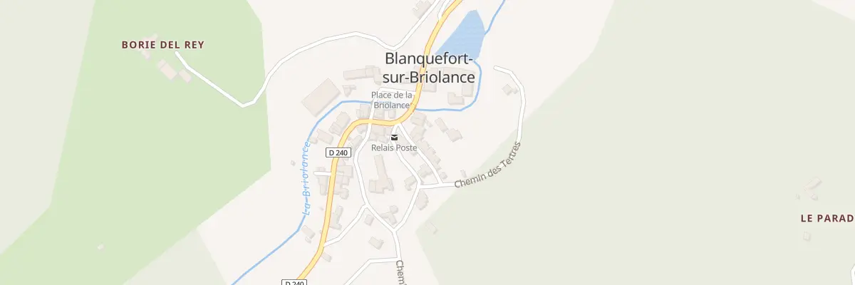 Plan du 43 Che des Tertres à Blanquefort-sur-Briolance