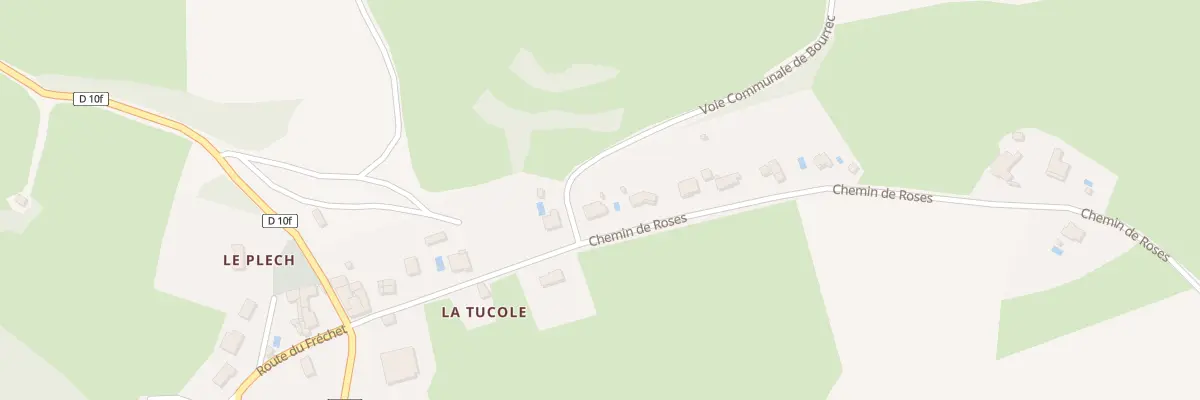 Plan du 5001 Bourrec à Marignac-Laspeyres