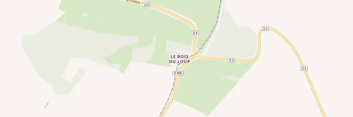 Plan du 13 Le Bois du Loup à Polastron