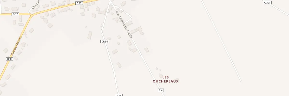Plan du 9 Rue Charles de Gaulle à Saint-Senoch
