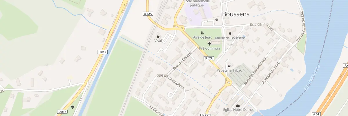 Plan du 6 Calaoueres à Boussens