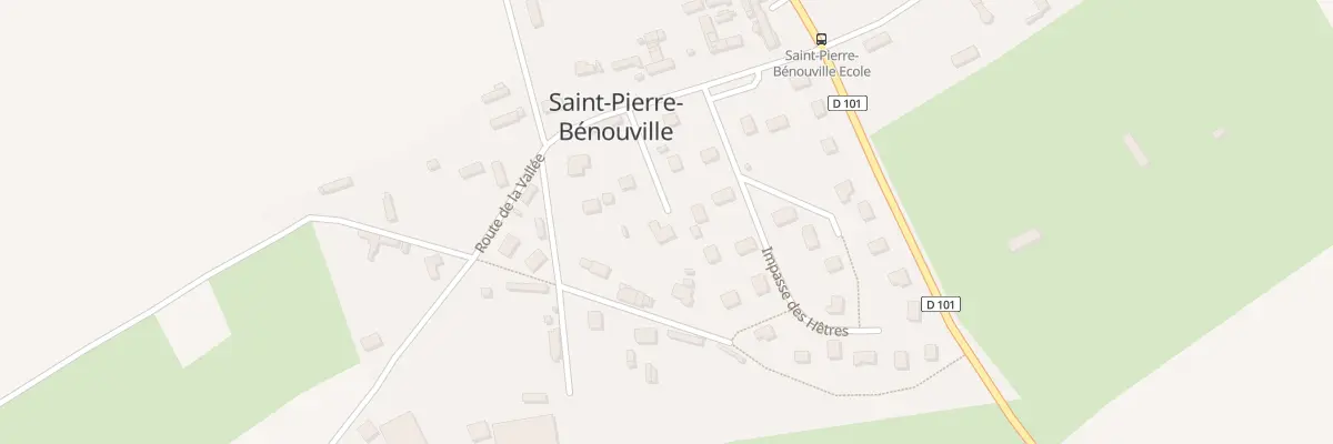 Plan du 5A Rue de la Vallée à Saint-Pierre-Bénouville