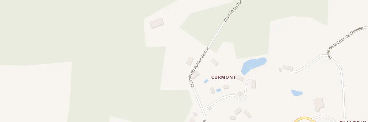 Plan du 287 Curmont à Saint-Paul-la-Roche
