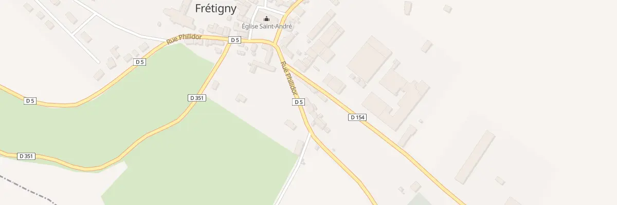 Plan du 17 Rue Philidor à Saintigny