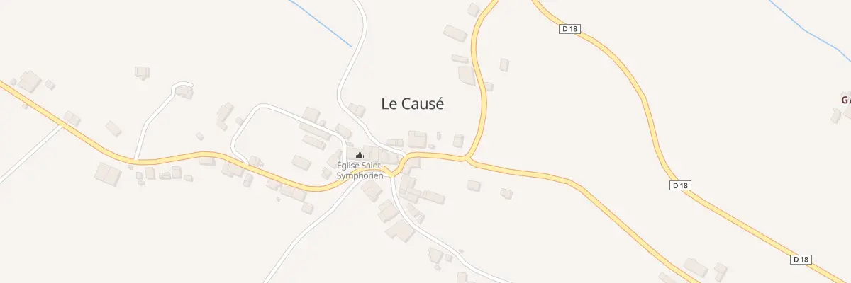 Plan du 5017 Le Cause au Causé