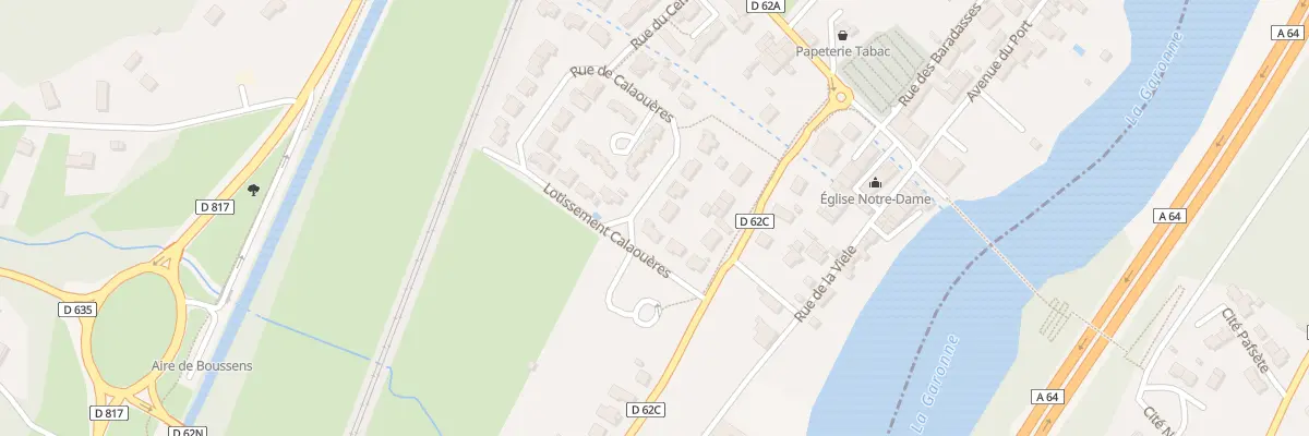 Plan du 4 Lot Calaoueres à Boussens