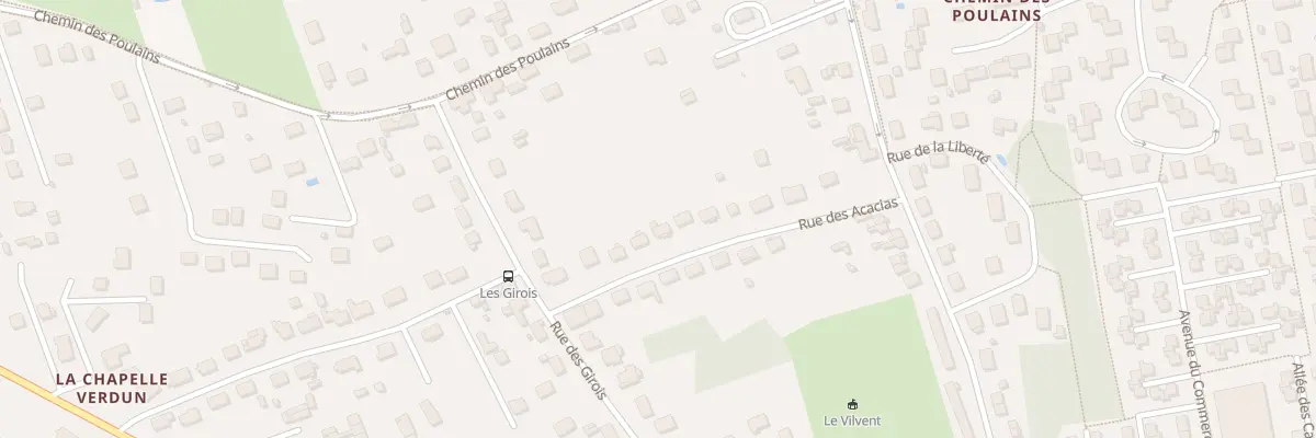 Plan du 9 Rue des Acacias à Nazelles-Négron