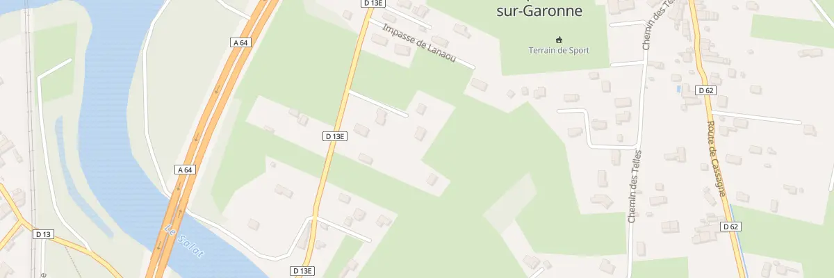 Plan du 3 Imp du Salat à Roquefort-sur-Garonne