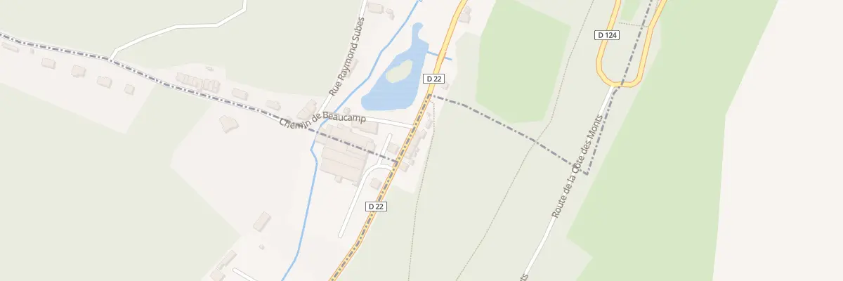 Plan du 3 Rte de Sainte Austreberthe à Goupillières