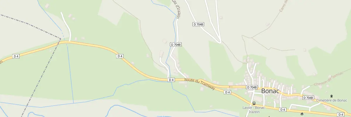 Plan du 226 Camps de Marbe à Bonac-Irazein