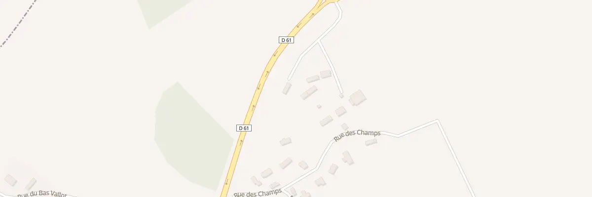 Plan du 4 Rte de Louviers à La Croisille