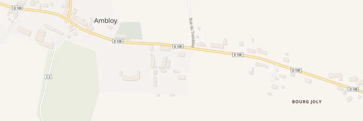 Plan du 4 Rue du Bourg à Ambloy