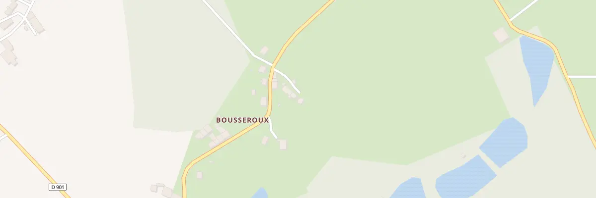 Plan du 18 Bousseroux à Champsac
