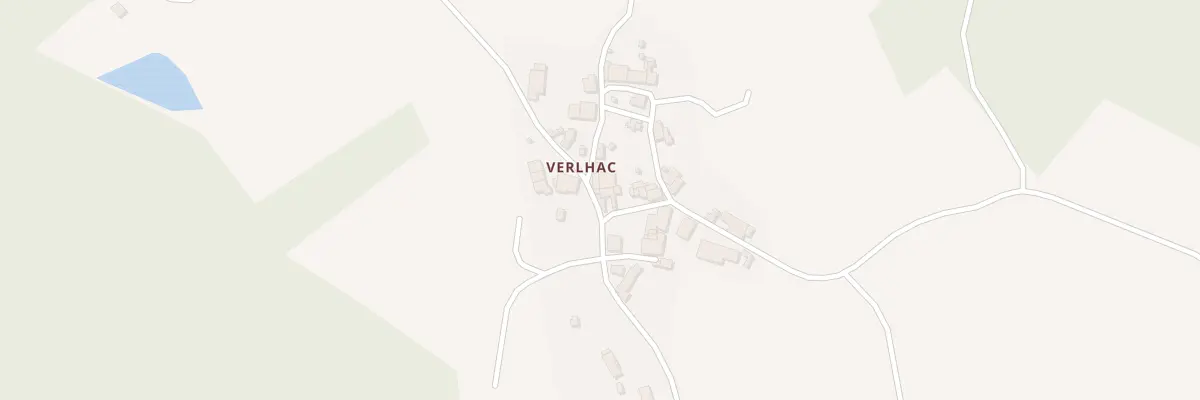 Plan du 5339F Verlhiac à Cognac-la-Forêt