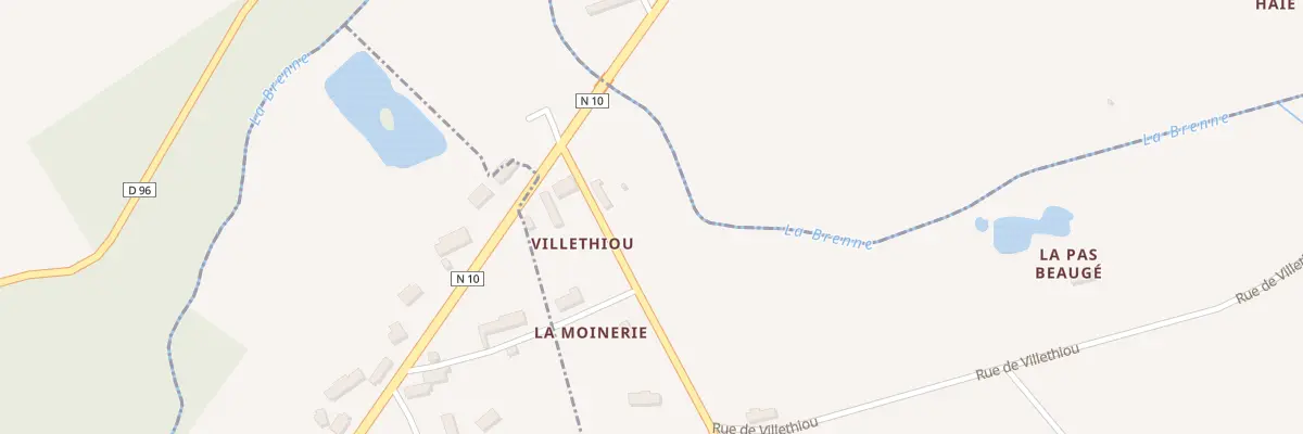 Plan du 60 Villethiou à Saint-Gourgon