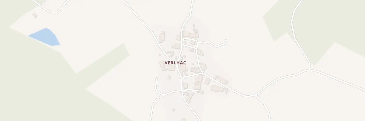 Plan du 5332 Verlhiac à Cognac-la-Forêt