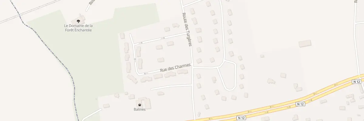 Plan du 2 Rue des Charmes à Bâlines