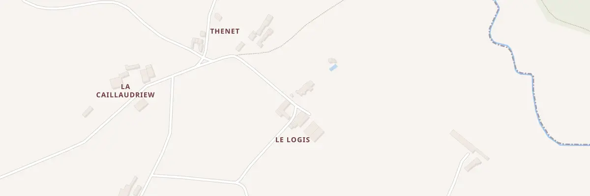 Plan du 6 Thenet à Béthines