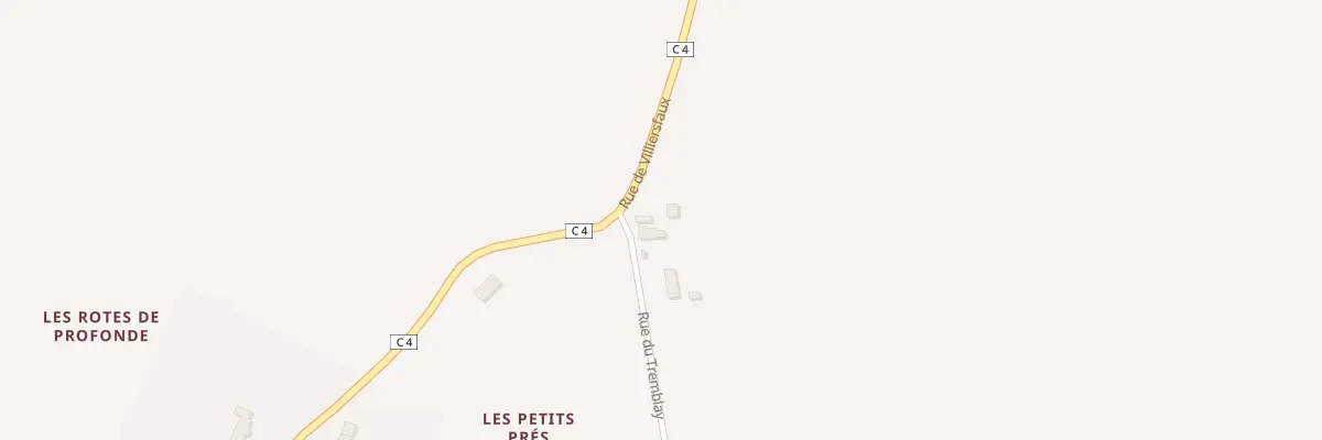 Plan du 83 Les Joncieres à Ambloy