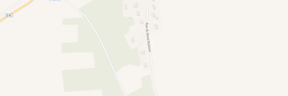 Plan du 9 Rue du Rond Buisson à La Croisille