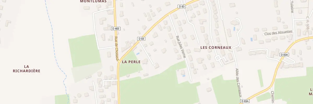 Plan du 87 Rue Saint-denis à Amboise