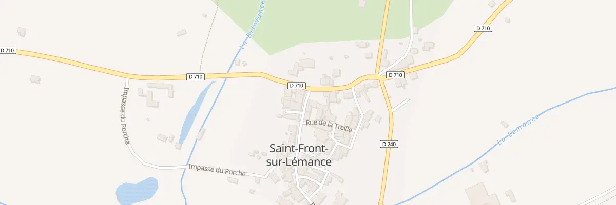 Plan du 1 Rue de la Halte à Saint-Front-sur-Lémance