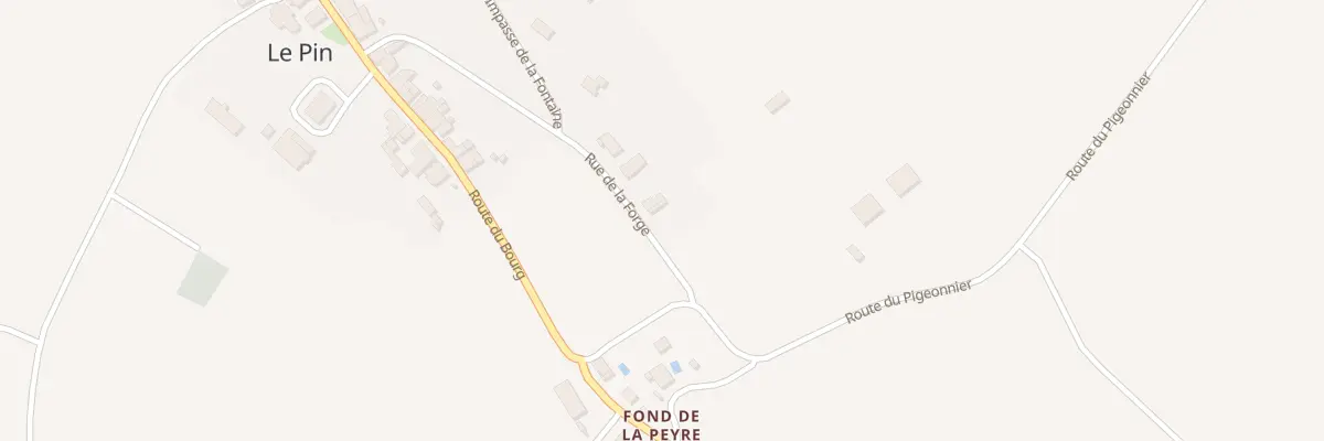 Plan du 5014 Pourroutou au Pin
