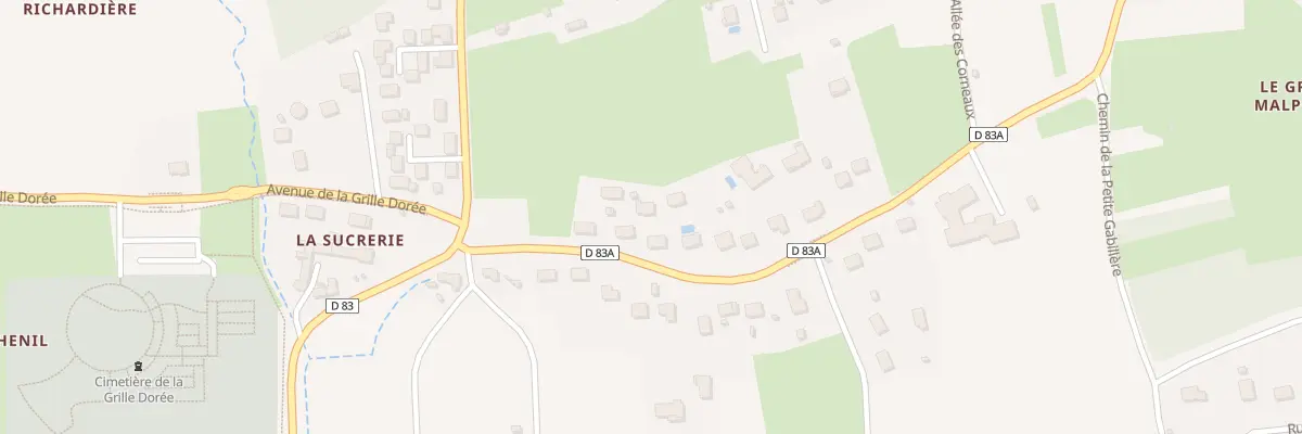Plan du 776 Av Chanteloup à Amboise
