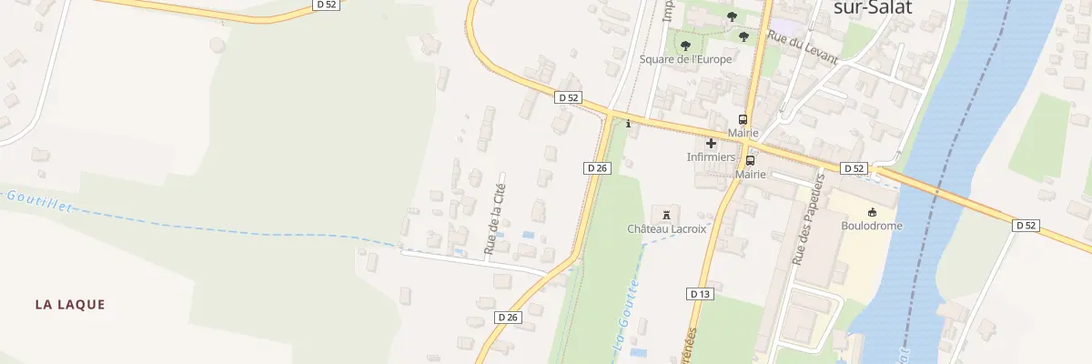 Plan du 6 Rte de Sainte Matrone à Mazères-sur-Salat