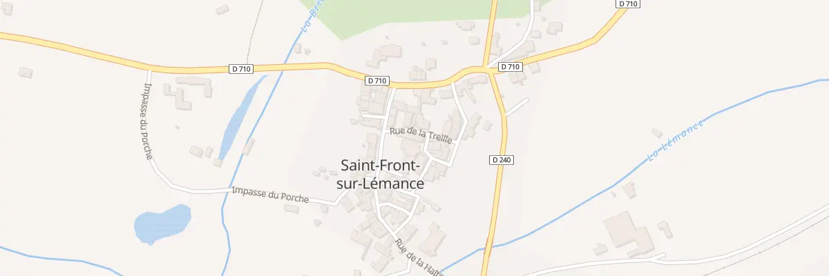 Plan du 2 Rue de la Treille à Saint-Front-sur-Lémance