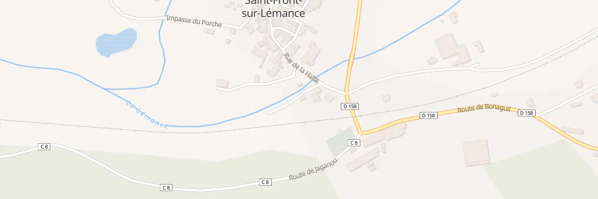 Plan du 36 Rue de la Halte à Saint-Front-sur-Lémance