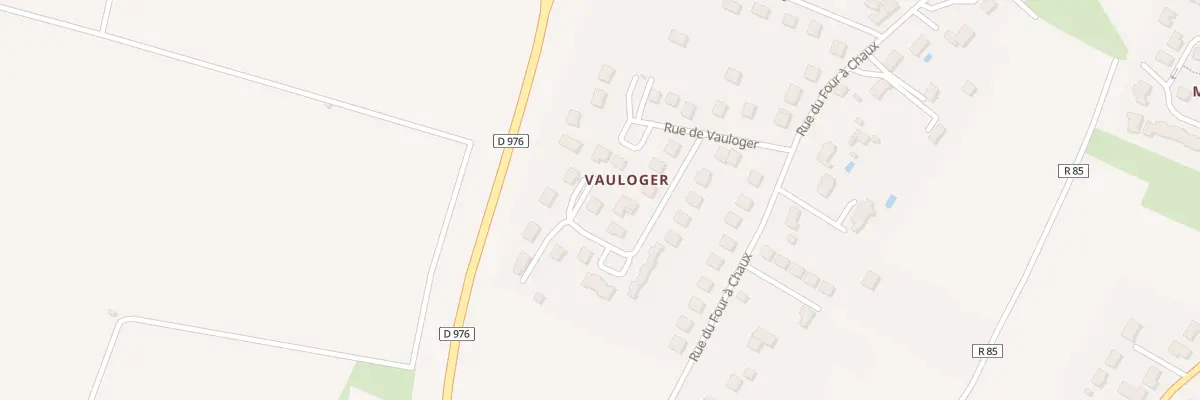Plan du 41 Rue de Vauloger à Bléré