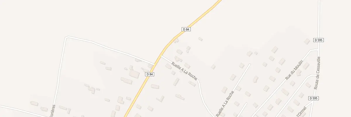 Plan du 1 Rle à la Roche à Crestot