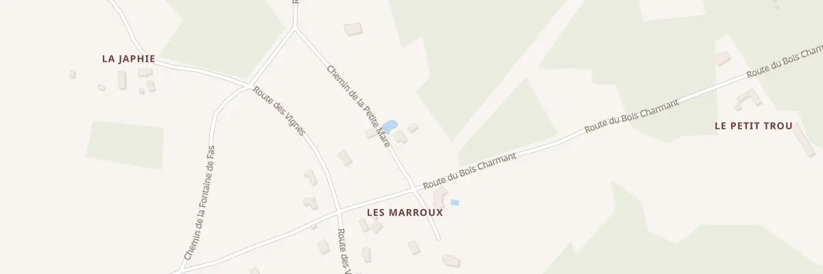 Plan du 181 Che de la Petite Mare à Fossemagne