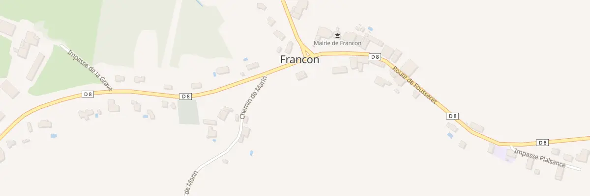 Plan du 11 Rte d’Aurignac à Francon