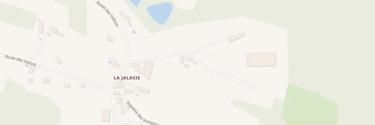 Plan du 230 La Jalasie à Nantheuil