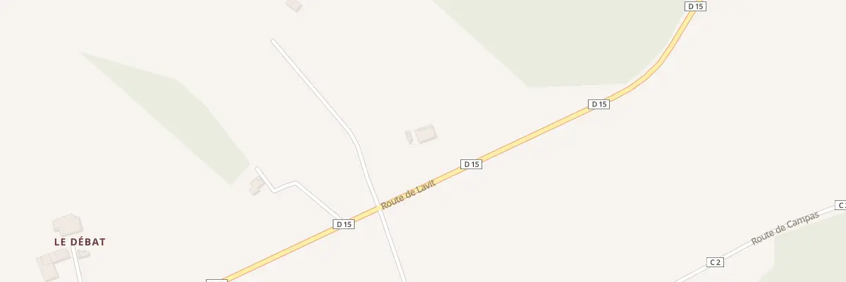 Plan du 5003 A Nouailles à Saint-Arroumex