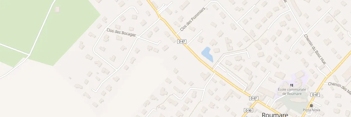 Plan du 209 Rue de Barentin à Roumare