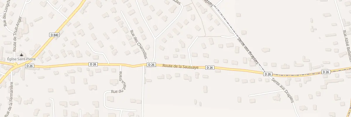 Plan du 37 Rte de la Saussaye à Saint-Pierre-des-Fleurs