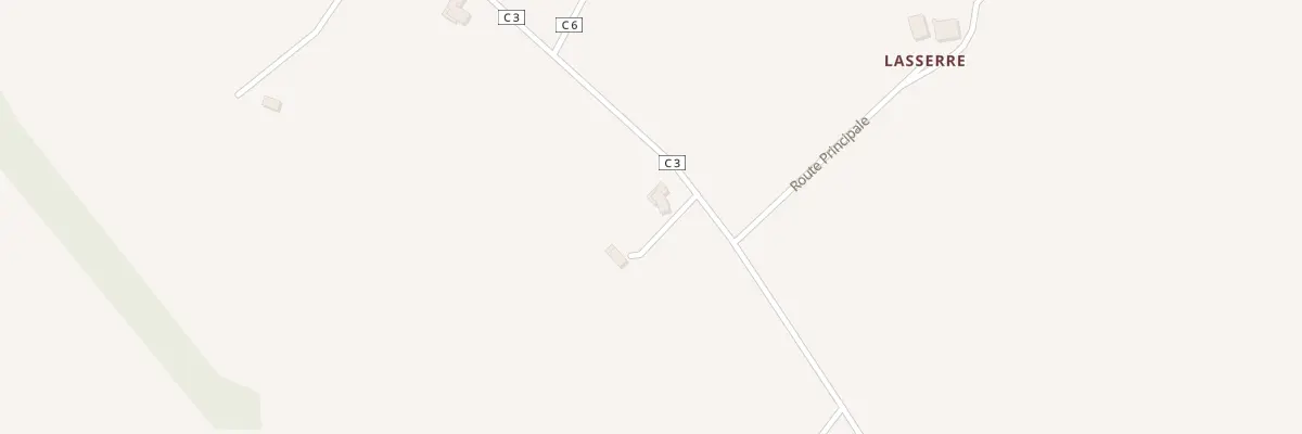 Plan du 5035 Au Midi de Lasserre à Sainte-Anne