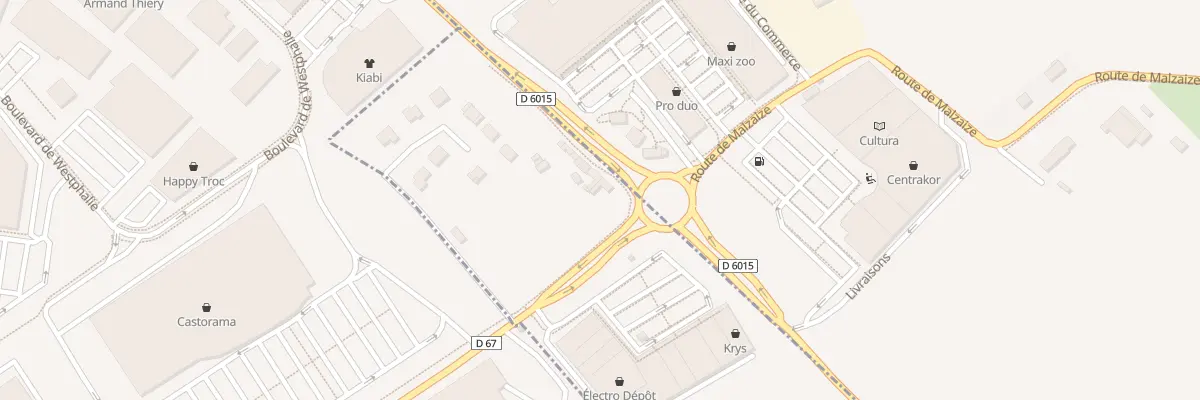 Plan du 5023 Malzaize à Roumare