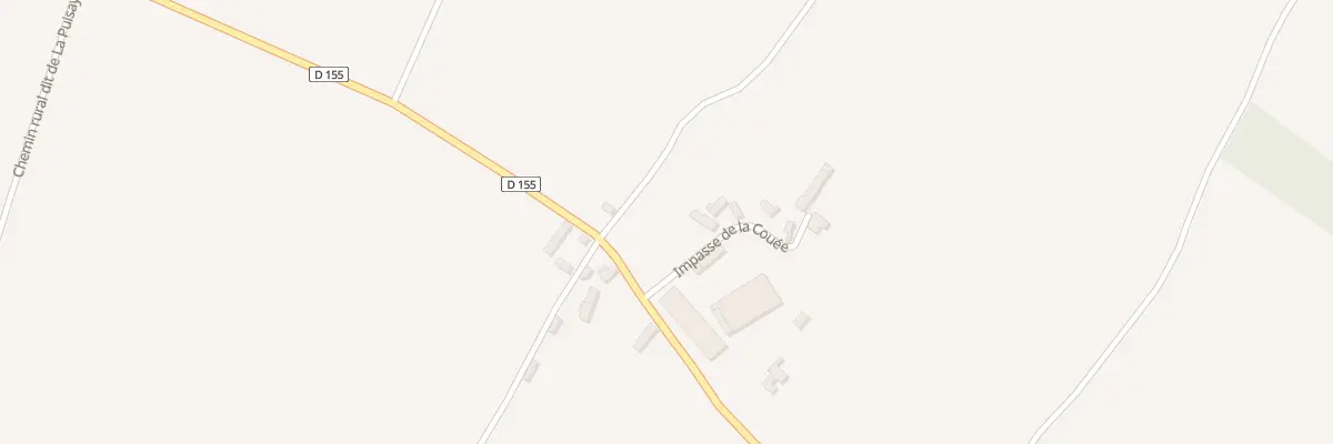 Plan du 1 Imp de la Couee à La Puisaye